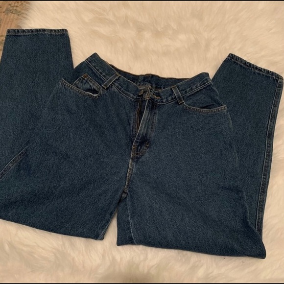 Vintage 90s Gitano petite highwaist relaxed tapered leg jeans - Picture 1 of 4